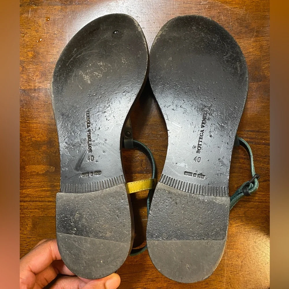 Leather Bottega Veneta Sandals - Picture 3 of 5